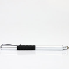 Penna Pennino Pen Touch Screen Capacitivo Alta Precisione Universale H05 per Sharp Aquos R6 Argento