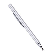 Penna Pennino Pen Touch Screen Capacitivo Alta Precisione Universale P12 per Oppo A58 4G Argento