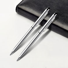 Penna Pennino Pen Touch Screen Capacitivo Universale 2PCS per Oppo Find N2 Flip 5G Argento