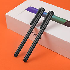 Penna Pennino Pen Touch Screen Capacitivo Universale 2PCS H02 per Realme 9 Pro+ Plus 5G Nero