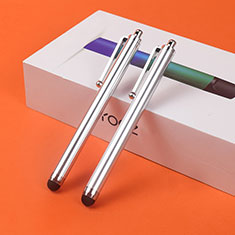 Penna Pennino Pen Touch Screen Capacitivo Universale 2PCS H03 per Samsung Galaxy A12 Nacho Argento