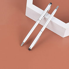 Penna Pennino Pen Touch Screen Capacitivo Universale 2PCS H04 per Accessories Da Cellulare Cavi Bianco