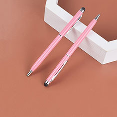Penna Pennino Pen Touch Screen Capacitivo Universale 2PCS H04 per Wiko Power U10 Oro Rosa
