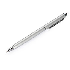 Penna Pennino Pen Touch Screen Capacitivo Universale per Oppo A58 4G Argento