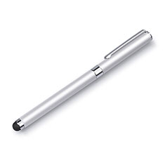 Penna Pennino Pen Touch Screen Capacitivo Universale H04 per Vivo V27e 5G Argento
