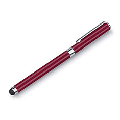 Penna Pennino Pen Touch Screen Capacitivo Universale H04 per Wiko Power U10 Rosso