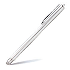Penna Pennino Pen Touch Screen Capacitivo Universale H06 per Sharp Aquos Sense7 Argento