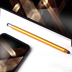Penna Pennino Pen Touch Screen Capacitivo Universale H14 per Sharp Aquos Sense7 Oro