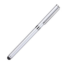 Penna Pennino Pen Touch Screen Capacitivo Universale P04 per Sharp Aquos R6 Argento