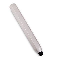 Penna Pennino Pen Touch Screen Capacitivo Universale P07 per Wiko Power U10 Argento