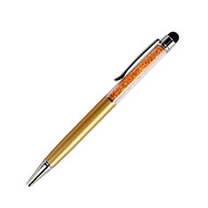 Penna Pennino Pen Touch Screen Capacitivo Universale P09 per Wiko Power U10 Giallo