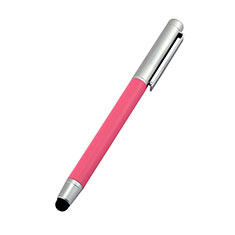 Penna Pennino Pen Touch Screen Capacitivo Universale P10 per Handy Zubehoer Mini Lautsprecher Rosa Caldo