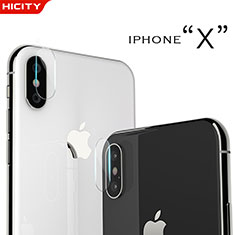 Protettiva della Fotocamera Vetro Temperato F16 per Apple iPhone Xs Chiaro