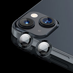 Protettiva della Fotocamera Vetro Temperato Proteggi Schermo C08 per Apple iPhone 15 Nero