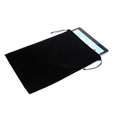 Sacchetto in Velluto Custodia Marsupio Tasca per Samsung Galaxy Tab 2 10.1 P5100 P5110 Nero