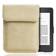 Sacchetto in Velluto Custodia Marsupio Tasca S01 per Amazon Kindle Paperwhite 6 inch Oro