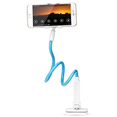 Sostegno Cellulari Flessibile Supporto Smartphone Universale T14 per Vivo Y35m 5G Cielo Blu