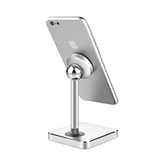 Sostegno Cellulari Magnetico Supporto Smartphone Universale per Apple iPhone 6S Plus Argento