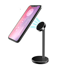 Sostegno Cellulari Magnetico Supporto Smartphone Universale B05 per Xiaomi Redmi Note 12 Explorer Nero