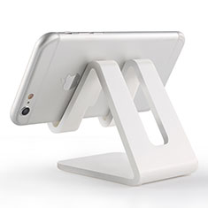 Sostegno Cellulari Supporto Smartphone Universale T10 per Xiaomi Redmi 10 India Bianco