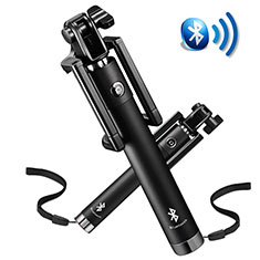 Sostegnotile Bluetooth Selfie Stick Allungabile Bastone Selfie Universale S14 per Realme 8 5G Nero