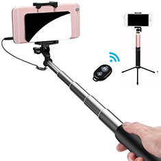 Sostegnotile Bluetooth Selfie Stick Allungabile Bastone Selfie Universale S15 per Vivo iQOO Neo6 5G Nero