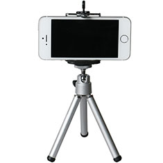 Sostegnotile Bluetooth Selfie Stick Tripode Allungabile Bastone Selfie Universale T18 per Samsung Galaxy A12 Nacho Argento