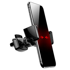 Supporto Cellulare Da Auto Bocchette Aria Universale A05 per Accessoires Telephone Stylets Nero