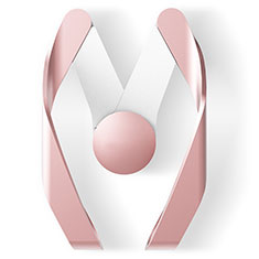 Supporto Cellulare Da Auto Bocchette Aria Universale M21 per Accessoires Telephone Mini Haut Parleur Rosa