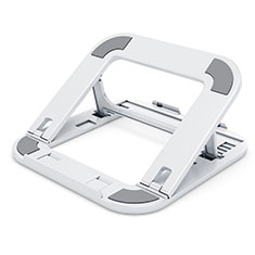 Supporto Computer Sostegnotile Notebook Universale T02 per Apple MacBook Pro 15 pollici Bianco