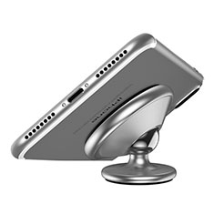 Supporto Magnetico Smartphone Da Auto Universale per Samsung Galaxy Note 5 Argento