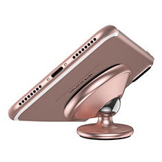 Supporto Magnetico Smartphone Da Auto Universale per Samsung Galaxy J3 2016 Oro Rosa