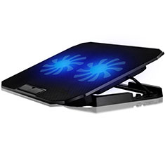 Supporto per Latpop Sostegnotile Notebook Ventola Raffreddamiento Stand USB Dissipatore Da 9 a 16 Pollici Universale M17 per Huawei MateBook D15 (2020) 15.6 Nero
