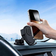 Supporto Sostegno Cellulari Con Ventosa Da Auto Universale BS2 per Samsung Galaxy S5 Nero