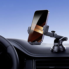 Supporto Sostegno Cellulari Con Ventosa Da Auto Universale BS4 per Asus ROG Phone 5s Nero
