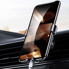Supporto Sostegno Cellulari Con Ventosa Da Auto Universale BY2 per Samsung Galaxy S7 Edge Nero