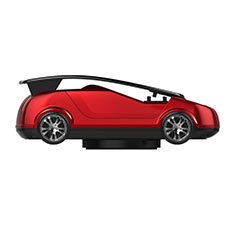 Supporto Sostegno Cellulari Con Ventosa Da Auto Universale H03 per Sharp Aquos R6 Rosso