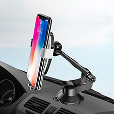 Supporto Sostegno Cellulari Con Ventosa Da Auto Universale H10 per Xiaomi Redmi Note 11E 5G Argento