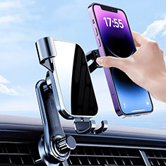 Supporto Sostegno Cellulari Con Ventosa Da Auto Universale JD3 per Oppo A1 Pro 5G Nero