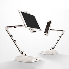 Supporto Tablet PC Flessibile Sostegno Tablet Universale H07 per Apple iPad Mini 2 Bianco