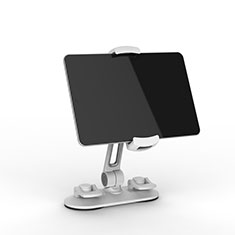 Supporto Tablet PC Flessibile Sostegno Tablet Universale H11 per Huawei MediaPad M3 Lite Bianco