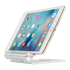 Supporto Tablet PC Flessibile Sostegno Tablet Universale K14 per Apple iPad Air 3 Argento