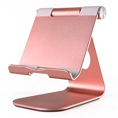 Supporto Tablet PC Flessibile Sostegno Tablet Universale K23 per Apple iPad Air 3 Oro Rosa