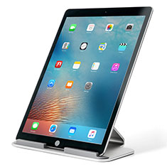 Supporto Tablet PC Sostegno Tablet Universale T25 per Samsung Galaxy Tab 2 10.1 P5100 P5110 Argento