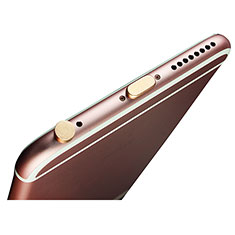 Tappi Antipolvere Anti-dust Lightning USB Jack Antipolvere J02 per Apple iPhone 6 Plus Oro