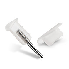 Tappi Antipolvere Anti-dust Lightning USB Jack Antipolvere J03 per Apple iPhone 6 Plus Bianco