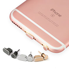 Tappi Antipolvere Anti-dust Lightning USB Jack Antipolvere J04 per Apple iPad Mini 5 (2019) Oro Rosa