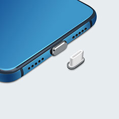 Tappi Antipolvere USB-C Jack Anti-dust Type-C Anti Polvere Universale H07 per Samsung Galaxy Grand Neo Grigio Scuro