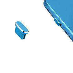 Tappi Antipolvere USB-C Jack Anti-dust Type-C Anti Polvere Universale H13 per Oppo A58 4G Blu