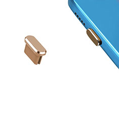 Tappi Antipolvere USB-C Jack Anti-dust Type-C Anti Polvere Universale H13 per Sony Xperia 10 V Oro
